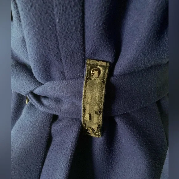 Steve Madden belted long peacoat - Picture 4 of 13